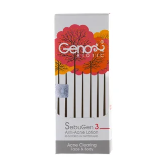 تصویر محلول ضد آکنه سبوژن 3 ژنوبایوتیک