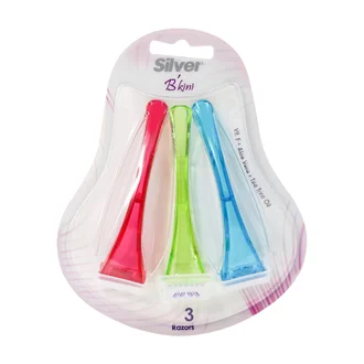 تصویر خودتراش بیکینی یک لبه سیلور 3 عددی