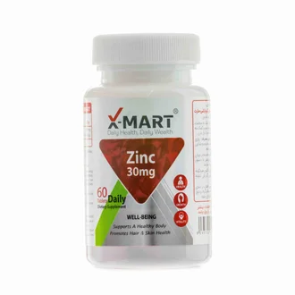تصویر قرص زینک 30 میلی گرم ایکس مارت