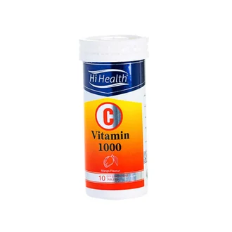 تصویر قرص جوشان ویتامین سی 1000 های هلث 10 عددی