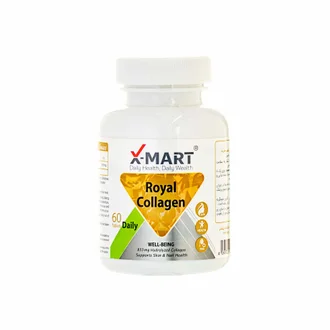 تصویر قرص رویال کلاژن ایکس مارت 60 عددی