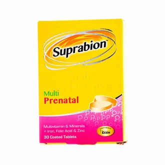 تصویر قرص مولتی پریناتال سوپرابیون