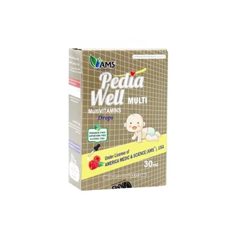 تصویر قطره پدیاول مولتی ویتامین ای ام اس