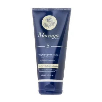 تصویر ماسک مو حجم دهنده موهای نازک شماره ۵ مورینگا