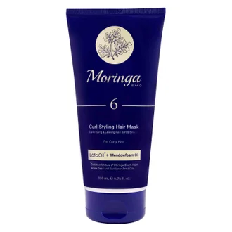 تصویر ماسک مو حالت دهنده موهای فر 6 مورینگا