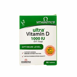 تصویر قرص اولترا ویتامین دی 1000 ویتابیوتیکس