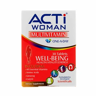 تصویر قرص اکتی وومن ابیان دارو