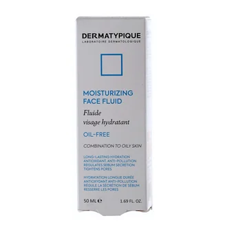 تصویر فلوئید آبرسان پوست چرب درماتیپیک