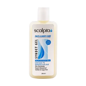 تصویر ژل شوینده غیر صابونی پوست خشک اسکالپیا