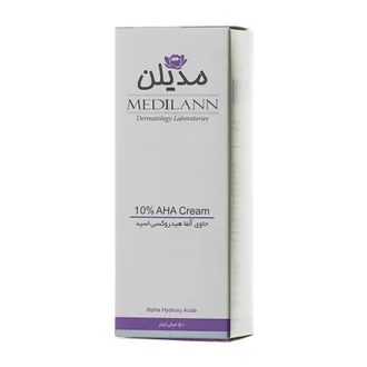 تصویر کرم لایه بردار 10 درصد آ اچ آ مدیلن