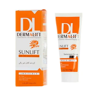 تصویر کرم ضد آفتاب پوست چرب سان لیفت SPF 50 درمالیفت