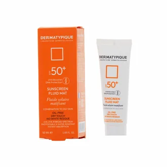 تصویر فلوئید ضد آفتاب پوست چرب SPF50 درماتیپیک