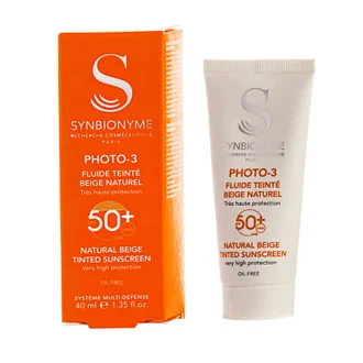 تصویر ضد آفتاب رنگی SPF50 بژ طبیعی فوتو 3 سین بیونیم