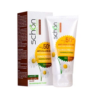 تصویر ضد آفتاب فاقد چربی پوست چرب SPF50 شون 