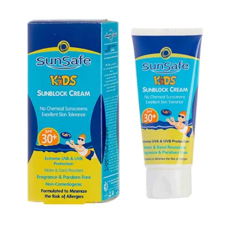 تصویر کرم ضد آفتاب کودک SPF30 سان سیف