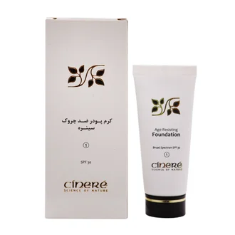 تصویر کرم پودر ضد چروک SPF30 سینره