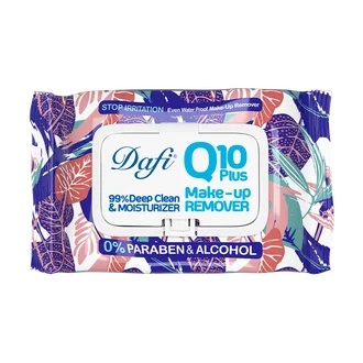 تصویر دستمال مرطوب پاک کننده آرایش کیوتن پلاس ضد حساسیت دافی