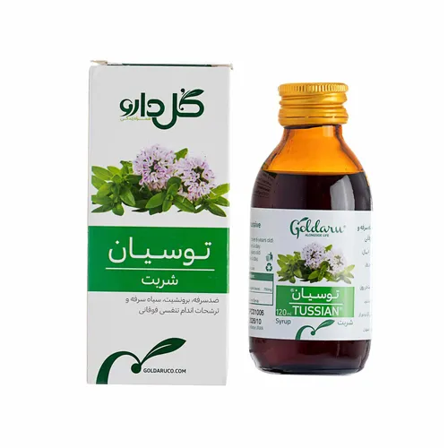 شربت توسیان گل دارو نمای ۳